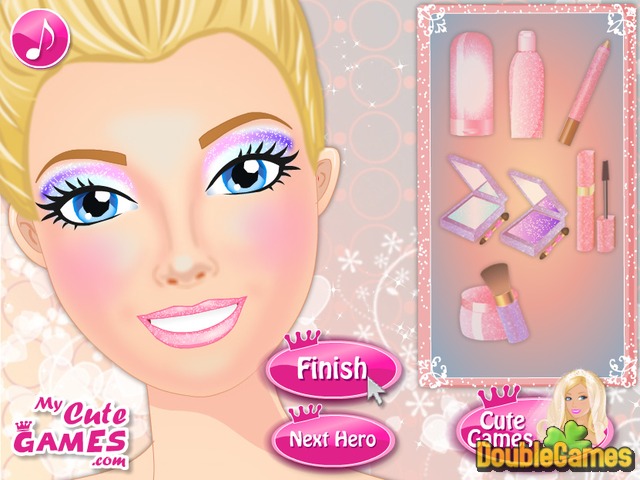 free online barbie makeup games