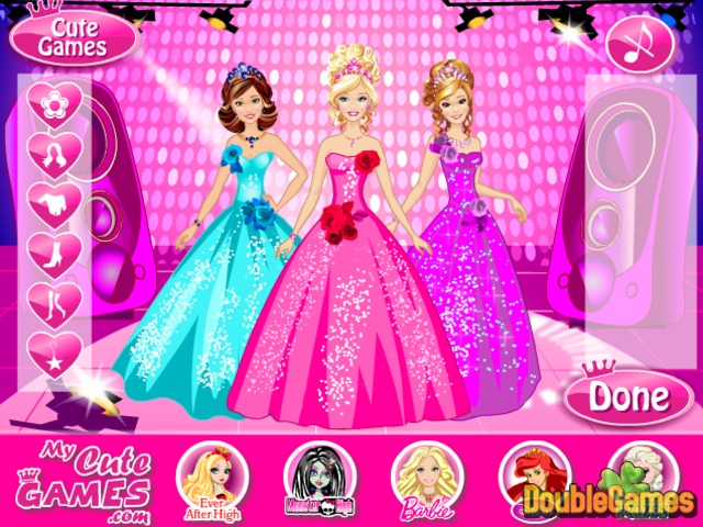 barbie princess games