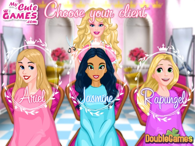 barbie hair cutting game barbie makeover game