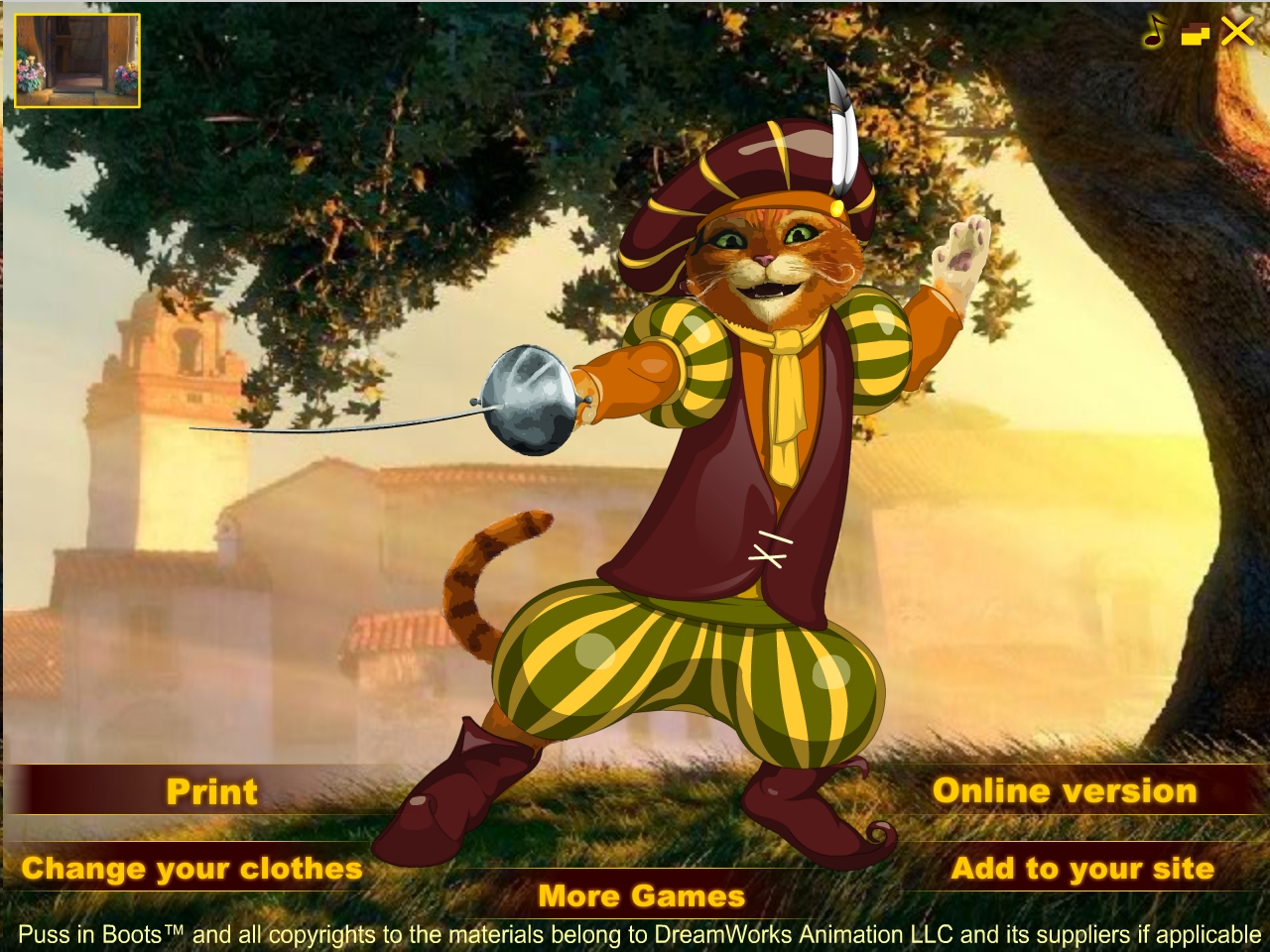 O Gato das Botas: Jogo de Vestir Game Download for PC