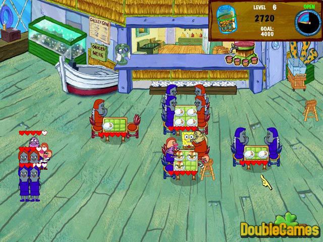 SpongeBob SquarePants Diner Dash - Play Thousands of Games - GameHouse